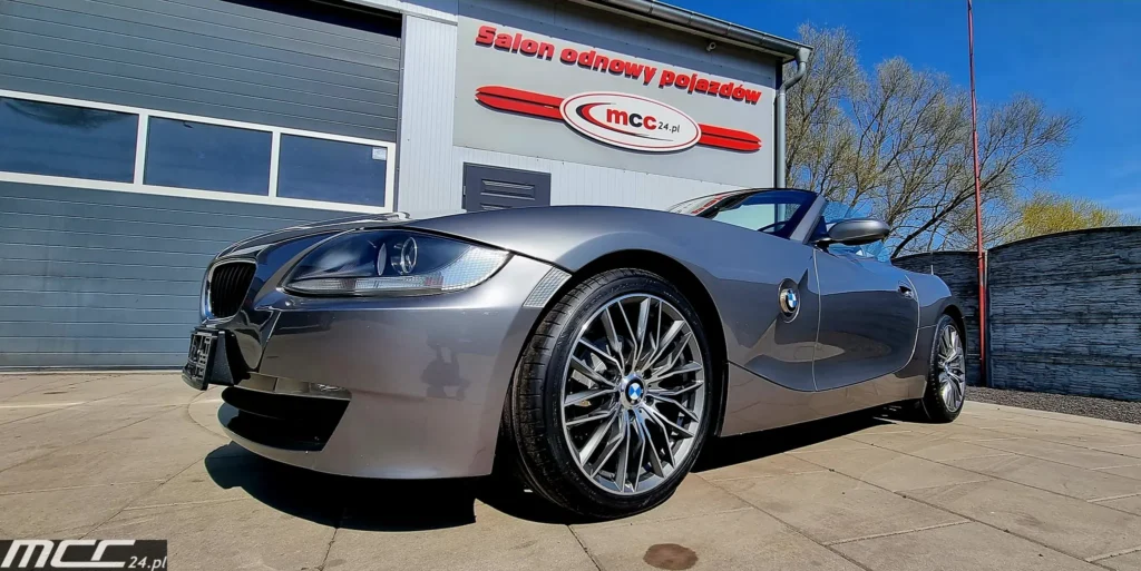 korekta lakieru detailing bmw z4 cabrio